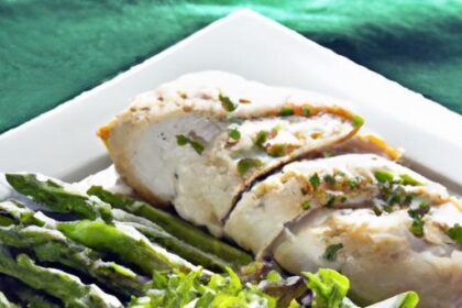 Savor Herb-Crusted Chicken: A Fresh Mixed Greens Delight