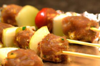 Savory Turkey & Cranberry Meatball Skewers: A Festive Twist
