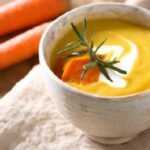 Creamy Carrot & Ginger Soup with Coconut Milk Delight
