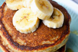 Fluffy Vegan Banana Pancakes: A Plant-Based Breakfast Delight