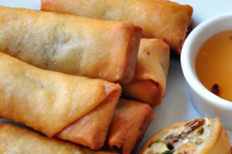 Crispy Air Fryer Panda Express Egg Rolls: Homemade Delight