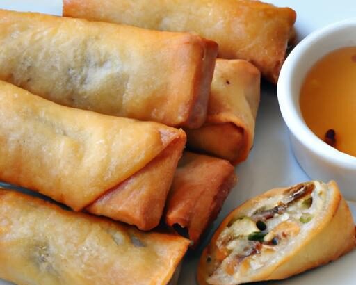 Crispy Air Fryer Panda Express Egg Rolls: Homemade Delight