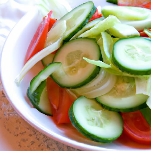 Refreshing Cucumber and Tomato Salad: A Fresh Flavor Fusion