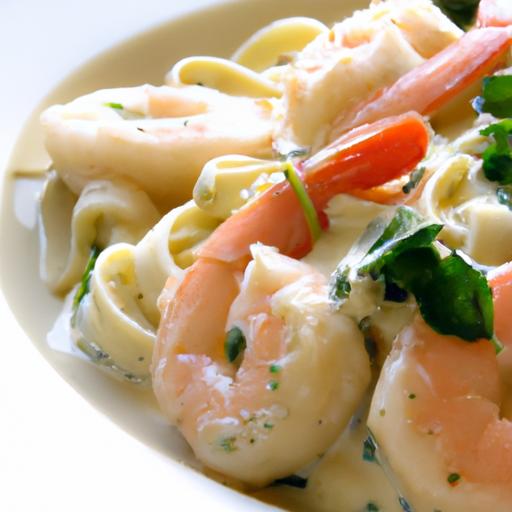 Creamy Shrimp Alfredo with Fettuccine: A Classic Delight