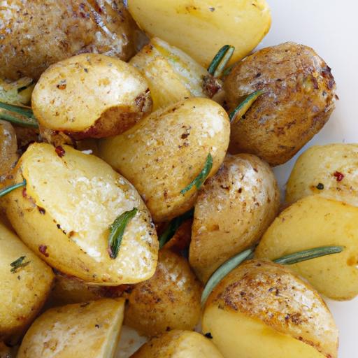 Zesty Lemon & Oregano Roasted Potatoes: A Flavorful Twist