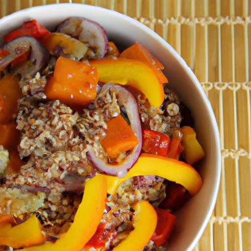 Nourish Your Day: Quinoa Bowl with ‍Roasted Veggies Delight