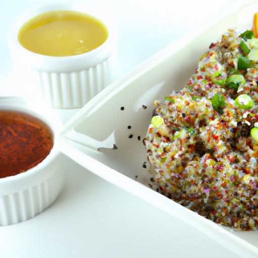 Elevate Lunch: Quinoa Sushi Bowl with Zesty Soy Dressing