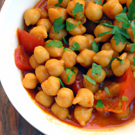 Hearty Vegan Chickpea Stew with Tangy Tomato Bliss