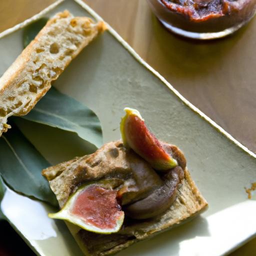 Decadent Duck Liver Pâté Paired with Sweet Fig Jam Bliss