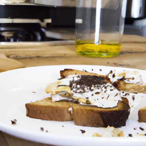Elevate Breakfast: Truffle ‌Scrambled Eggs on Brioche Toast