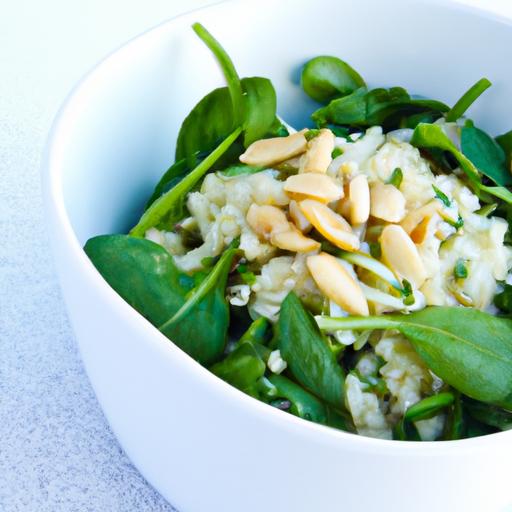 Energize Mornings with a Warm Barley and Spinach Bowl