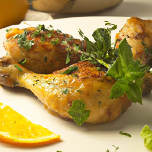 Zesty Lemon Herb Roasted Chicken thighs: A Flavorful Delight