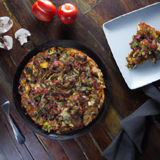 Savor BBQ Chicken Pizza on a Crispy Cauliflower Crust