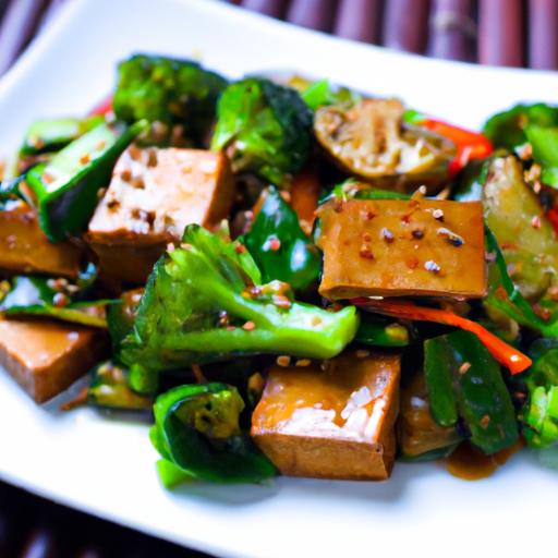 Savory Stir-Fried Tofu & ⁣Broccoli in Tangy Sesame Sauce