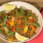 Zesty Lentil & Veggie Stir-Fry with Ginger Kick: A Healthy Delight