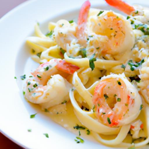Creamy Shrimp Alfredo with Fettuccine: A Classic Delight