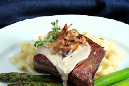 Savor the Flavor: Grilled Bavette Steak with Shallot Sauce