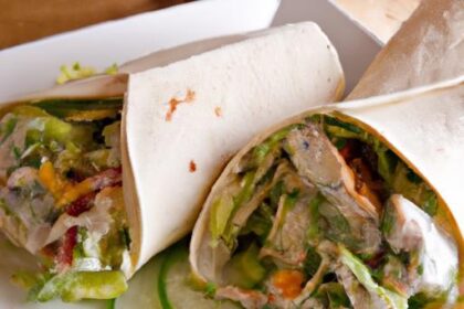 Flavor-Packed Chicken Shawarma Wraps with Creamy Tahini Sauce