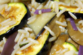 Savor the Flavors: Baked Orzo with Eggplant & Mozzarella