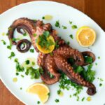 Savor the Flavors: Grilled Octopus with Lemon & Parsley