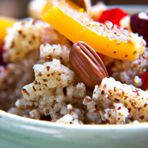Energize Mornings: Quinoa Bowl with Nuts & Dried Fruit