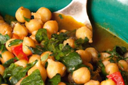Hearty Spanish Chickpea & Spinach Stew: A Nutritious Delight