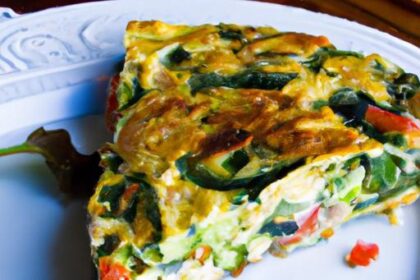 Whip Up a Quick Veggie Frittata with Tangy Goat Cheese