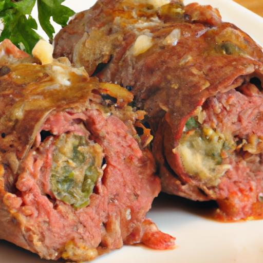 Savory Beef Braciole: Herb and Cheese-Stuffed Italian Delight