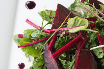 Roasted Beet & Arugula Salad: A Tangy Balsamic Delight