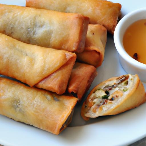 Crispy Air Fryer Panda Express Egg Rolls: Homemade Delight