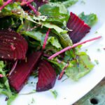 Earthy Roasted Beet & Peppery Arugula Salad Delight