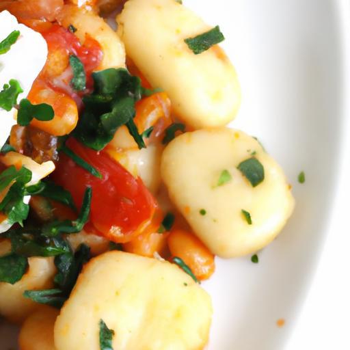 Savor One-Pan Roasted Gnocchi with Tomato & Mozzarella