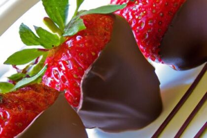 Decadent Delight: The Art of Dark Chocolate Strawberries