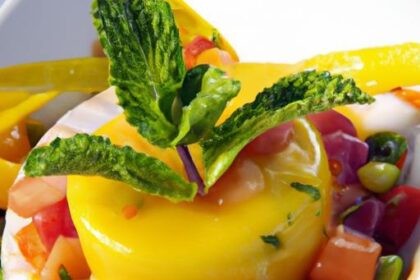 Tropical Twist: Scallop and Mango Ceviche Delight