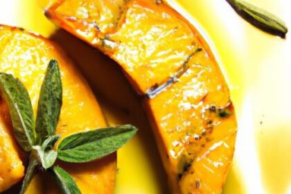 Savory Roasted Butternut Squash with Fresh Sage Delight
