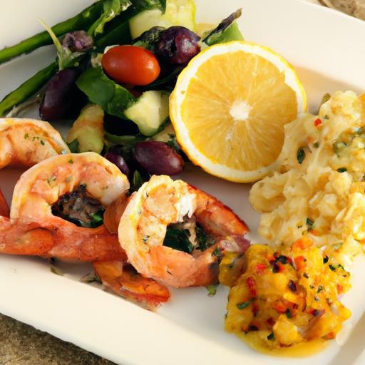 Savor the Flavors: Mediterranean Grilled Shrimp & Couscous Delight