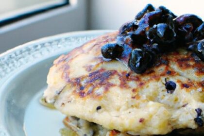 Fluffy Blueberry Oatmeal Pancakes: A Nutritious Morning Boost