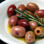 Savory Marinated Olives with Rosemary & Garlic Delight