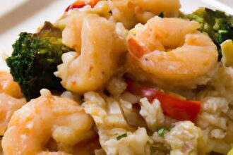 Wholesome Cauliflower Rice Stir-Fry with Savory Shrimp