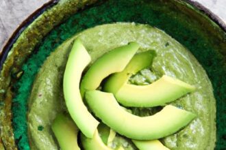Green Power Boost: Avocado & Spinach Smoothie Bowl Benefits