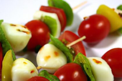 Bite-Sized Bliss: The Art of Mini Caprese Skewers