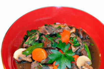 Hearty Beef and Vegetable Stew: A Comfort in Every Bowl