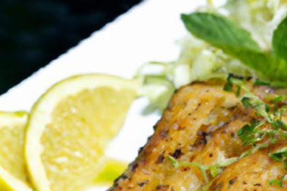 Zesty Grilled Sea Bass: A Lemon & Herb Culinary Delight