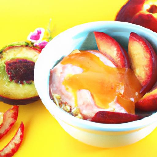 Sun-Kissed Peach & Honey Smoothie Bowl: A Sweet Boost