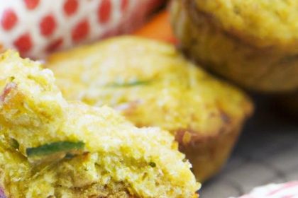 Morning Boost: Wholesome Carrot & Zucchini Muffin Recipe