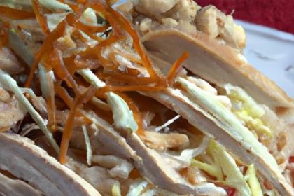 Tender Pulled Chicken with Crunchy Gluten-Free Coleslaw