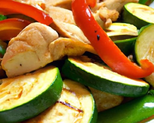 Sizzling Chicken & Zucchini Stir-Fry: A Fresh Flavor Boost