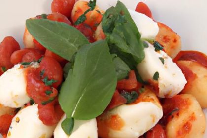 One-Pan Roasted Gnocchi: Tomato & Mozzarella Magic