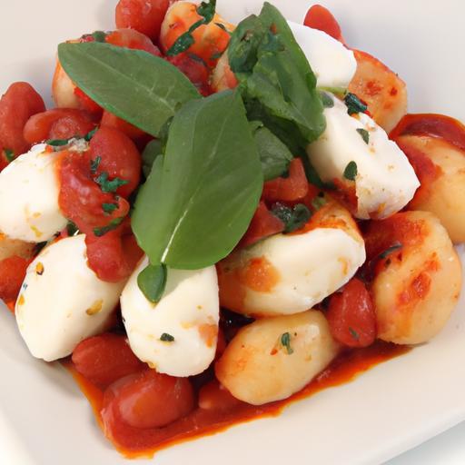 One-Pan Roasted Gnocchi: Tomato & Mozzarella Magic