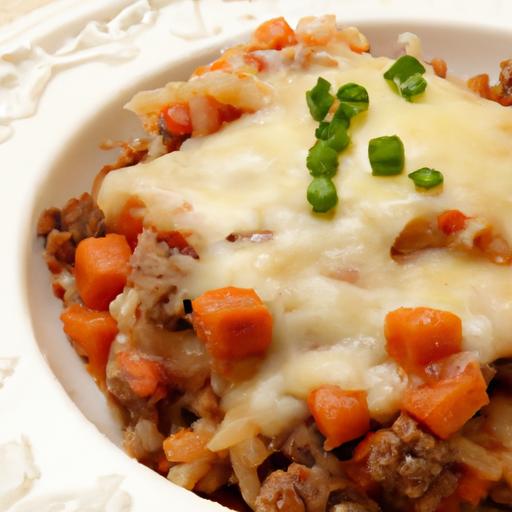 Cheesy One-Pot Ground Beef and Rice: Easy Comfort Feast